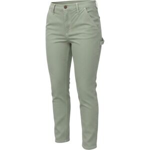 Just Black Denim Women‎ Sage Green Utility Carpenter Pants Hammer Loop Size 27